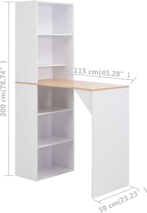 Image du produit VidaXL Alvan (115 x 59 x 200 cm)