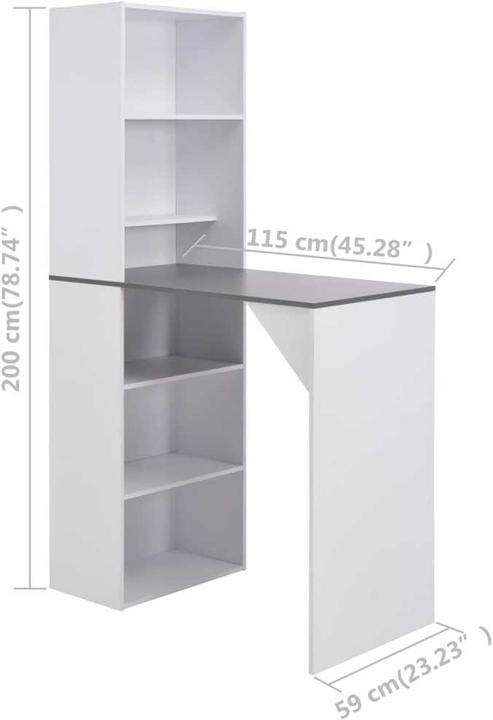 Image du produit VidaXL Alvan (115 x 59 x 200 cm)