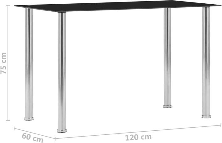 Image du produit vidaXL Esstisch (120 x 60 x 75 cm)