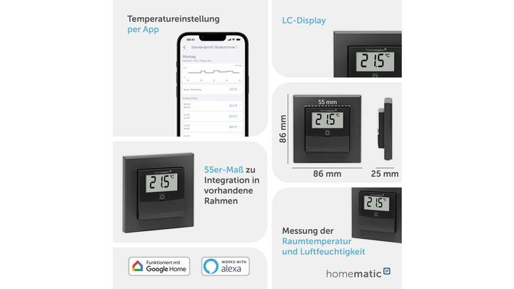Image du produit Homematic IP Température et