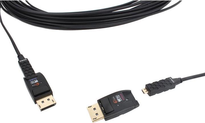 Image du produit Opticis Câble DisplayPort 1.2 30 mètres détachable (30 m)