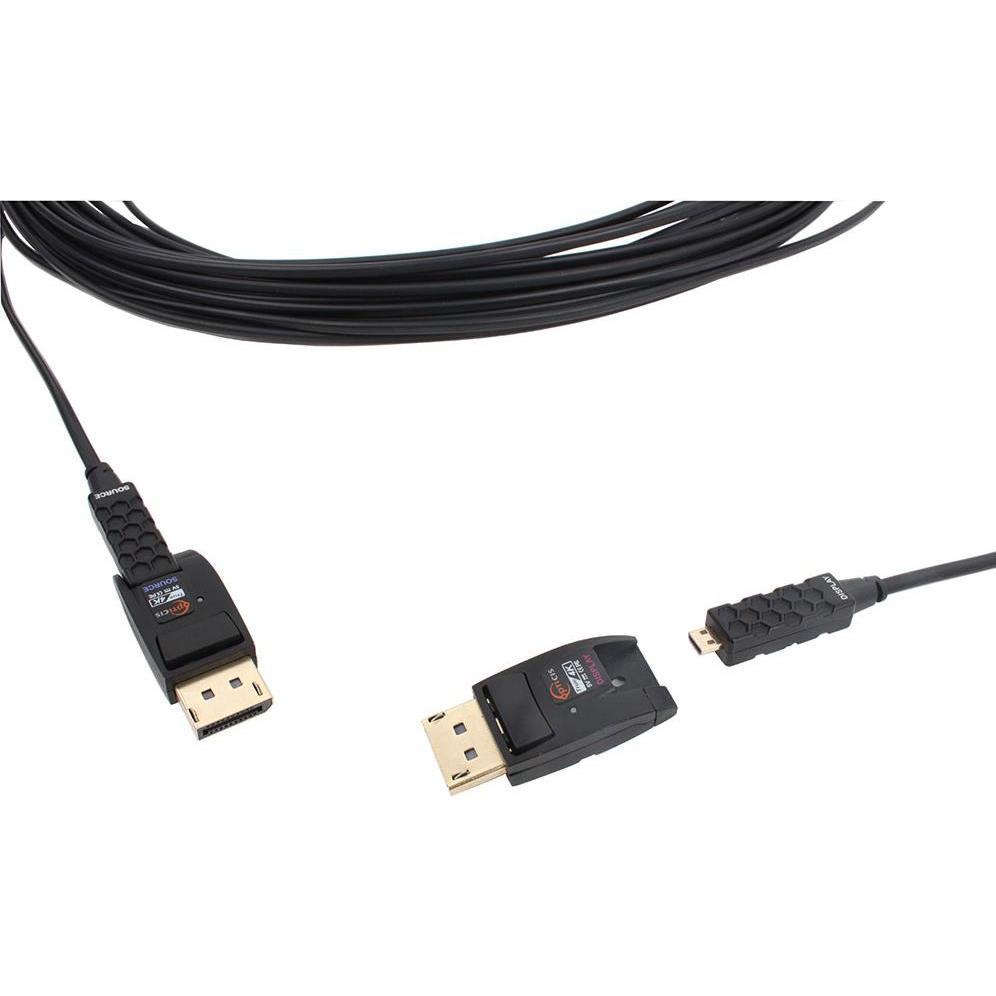 Opticis DisplayPort 1.2 cable 30 meters detachable (30 m, DisplayPort), Video Kabel