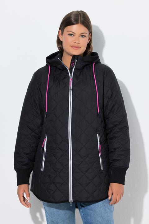 Actual product image Laurasøn Quilted Jacket Printed Lining (40)