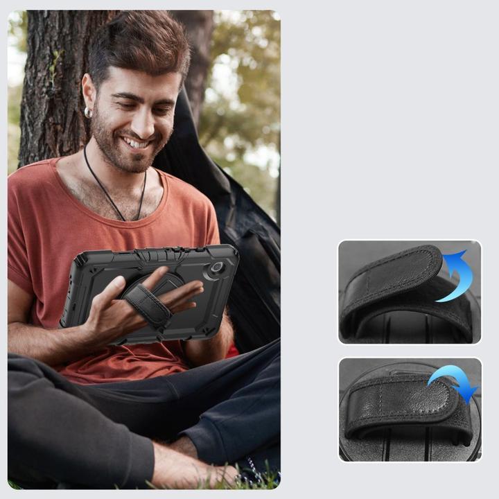 Produktbild Tech Solid360 do Samsung Galaxy Tab A9 8.7 X110 / X115 czarny (X110)