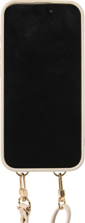 Image du produit PhoneLook Coque Cuir matelassé avec miroir et compartiment carte inclus grande lanière amovible (Apple iPhone 15 Pro)