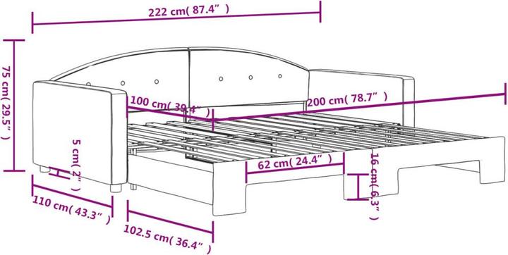 Produktbild vidaXL Becca