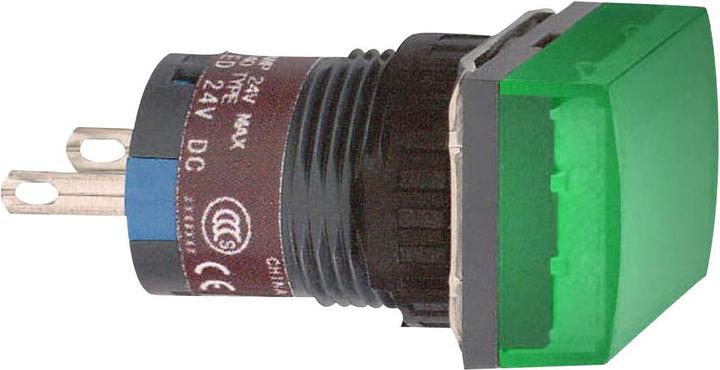 Produktbild Schneider Electric Kontrollleuchte 24Vdc grün quadratisch