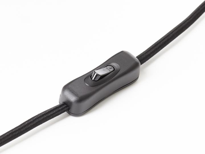 Image du produit Brilliant Weald lampe de table noir/fumée/bois Dimension: 50x18 (E27)