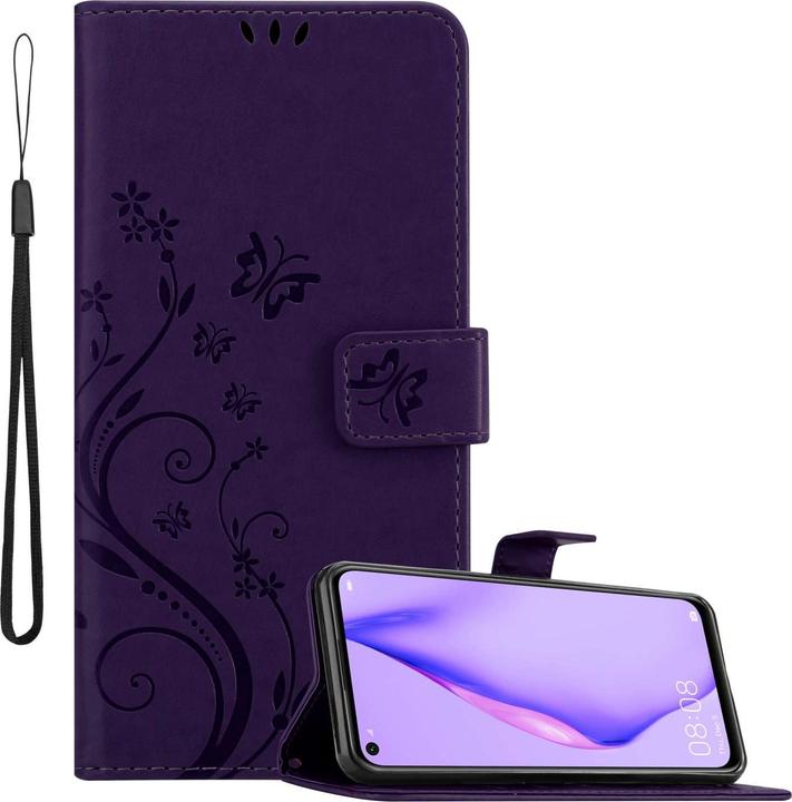 Floral violet foncé