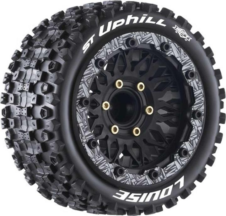 Actual product image Louise ST-UPHILL 1/10 SOFT (2) Uni hex interchangeable rim black 0 & 1/2 OFFSET HEX 12MM,14
