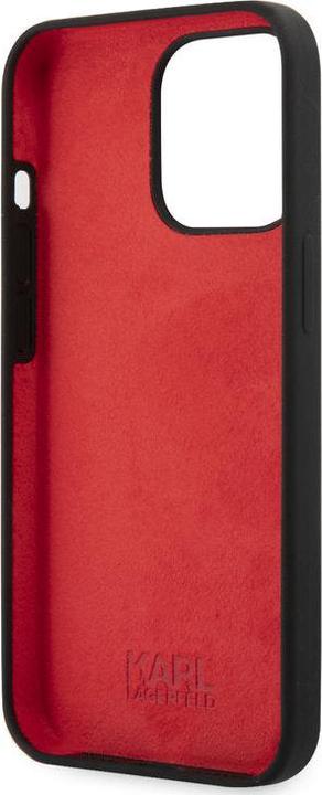 Image du produit Karl Lagerfeld Coque iPhone 13 Pro - Hardcase Housse de protection noire RSG White Logo No.242 (Apple iPhone 13 Pro)