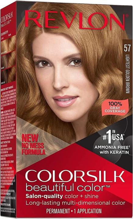 Revlon Professional COLORSILK tinte #57-castaño dorado muy claro (57)