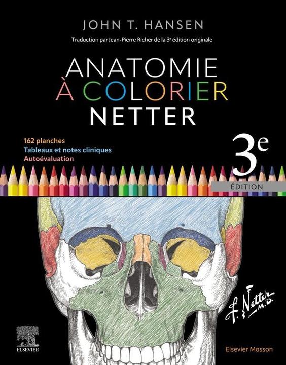 Image du produit Anatomie à colorier Netter (Français, Hansen John T., 2025)