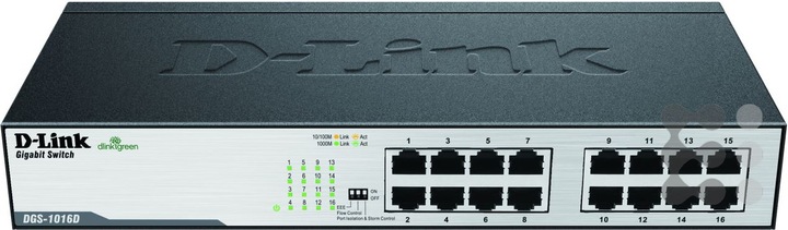 Image du produit D-Link Dgs-1016e (16 Ports)