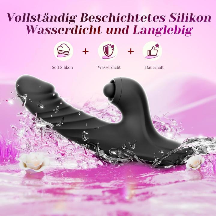 Produktbild Unikrealer Vibrations-Stossvibrator mit App-Steuerung