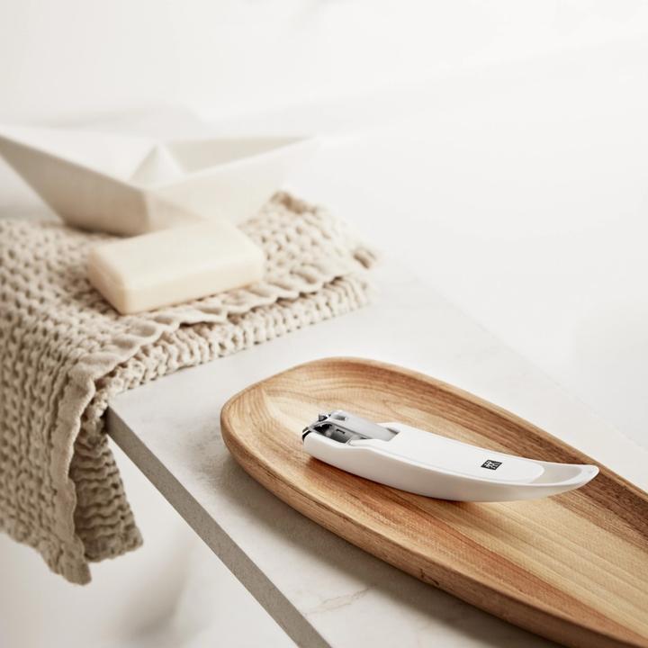 Produktbild Zwilling Fussnagelknipser mit Nagelfang, weiss 7.3x20.3x3.5 cm