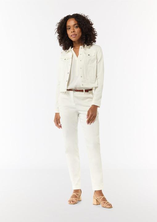 Immagine prodotto Comma Bluse Relaxed-Fit-Bluse mit Tunika-Ausschnitt (38)