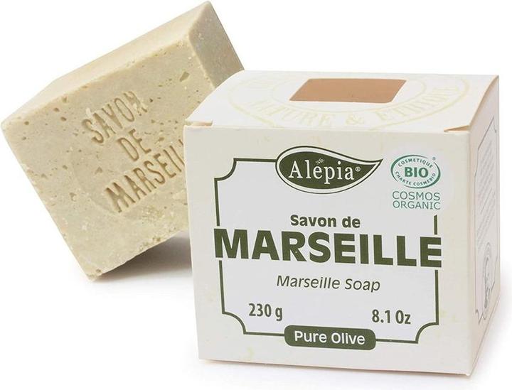 Actual product image Alepia Marseille Soap in Olive Cubes Eco 200 G - (Hard soap)