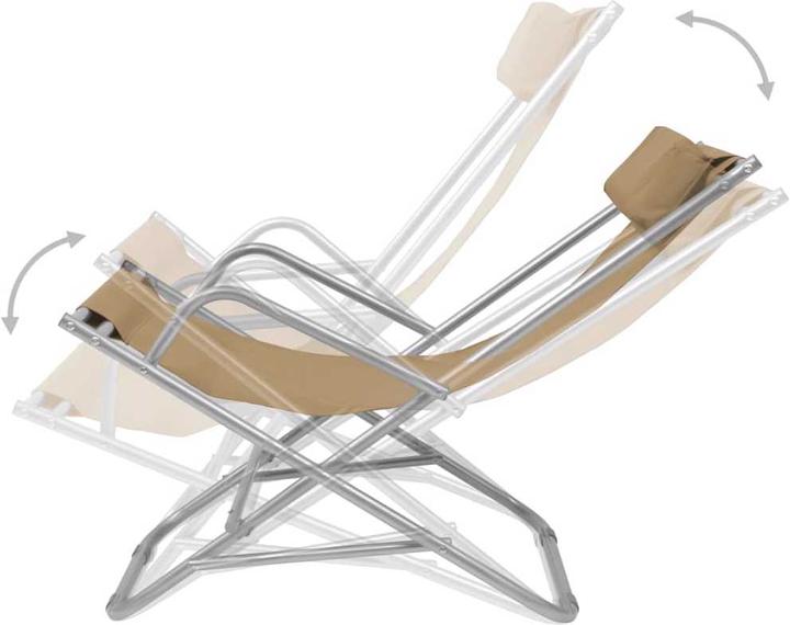 Produktbild vidaXL Liegestuhl (61 cm)