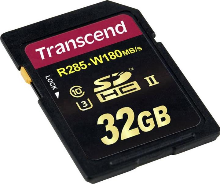 Actual product image Transcend SDHC 700S 32GB Class 10 UHS-II U3 V90 (32 GB, SDHC, U3, UHS-II)