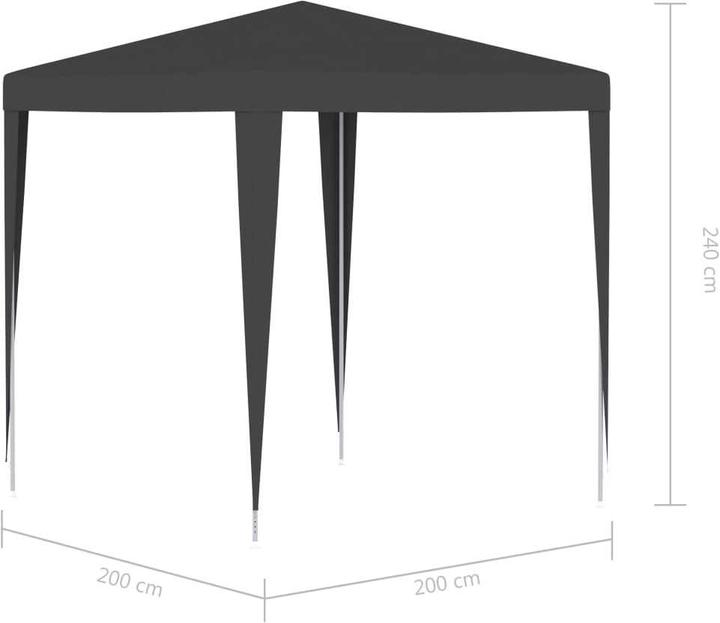 Produktbild vidaXL Partyzelt (200 cm, 200 cm)
