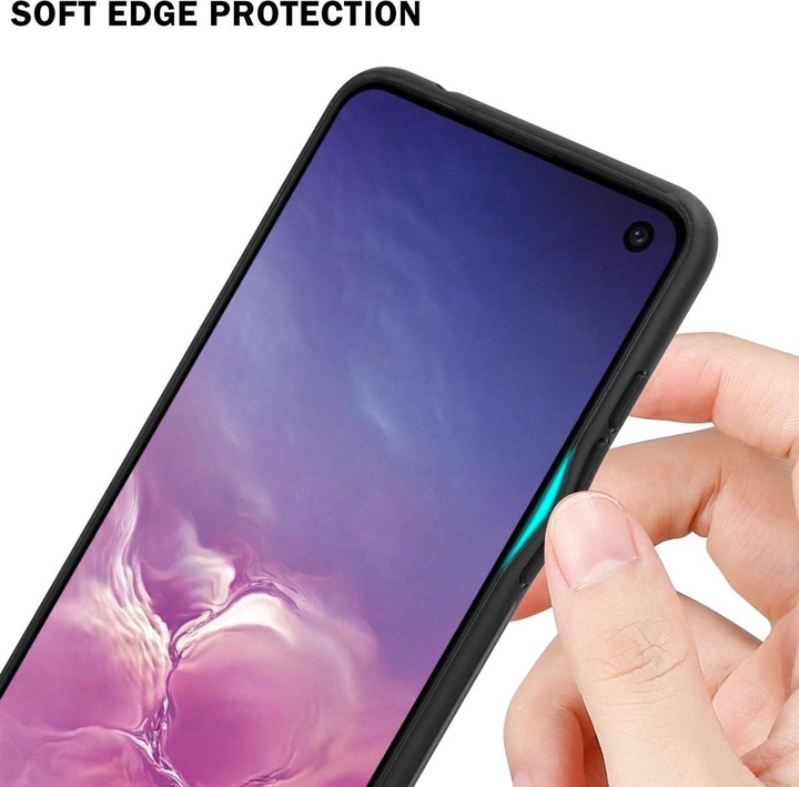 Productafbeelding Cadorabo TPU gestreepte glasplaat (Samsung Galaxy S10e)