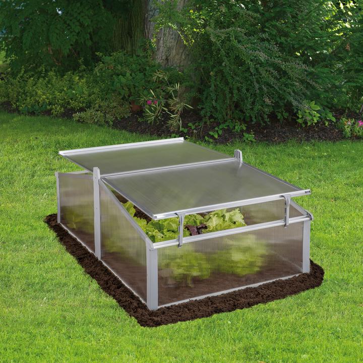Produktbild Juwel Thermo Frühbeet EASY FIX 120/80 (für Palettenrahmen-Hochbeete 120x80 cm, rostfreie Aluprofile