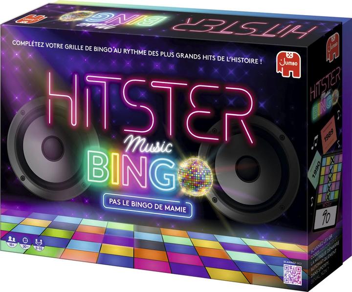 Immagine prodotto Jumbo Hitster Bingo Fr (Francese, Italiano, Tedesco, 2 - 10 Giocatori)