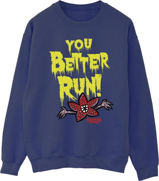 Image du produit Netflix - Sweat STRANGER THINGS YOU BETTER RUN - Homme (S)