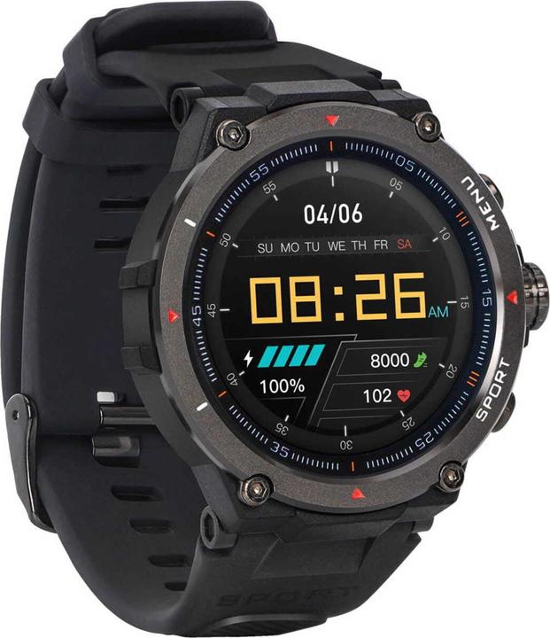 Actual product image Garett GRS PRO Smartwatch (Black) (51 mm)