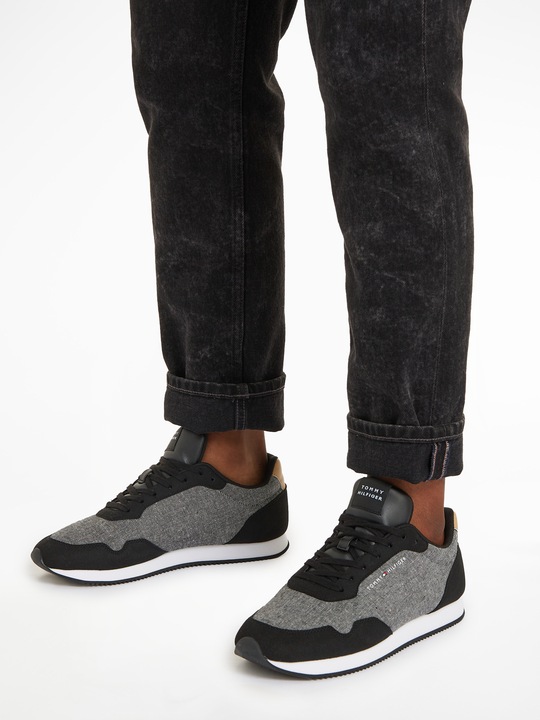 Immagine prodotto Tommy Hilfiger Scarpe da uomo Lo Runner Mix Chambray (40)