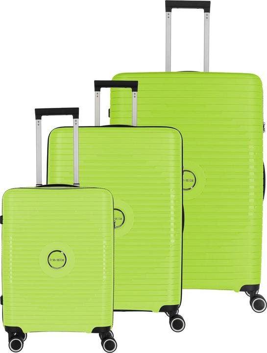 Image du produit Travelite Orbita Ensemble de valises à 4 roulettes 3 pièces avec soufflet extensible (208 l)