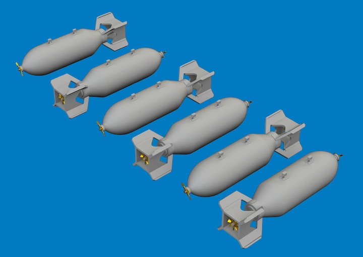 Image du produit Eduard US 500lb bombs PRINT