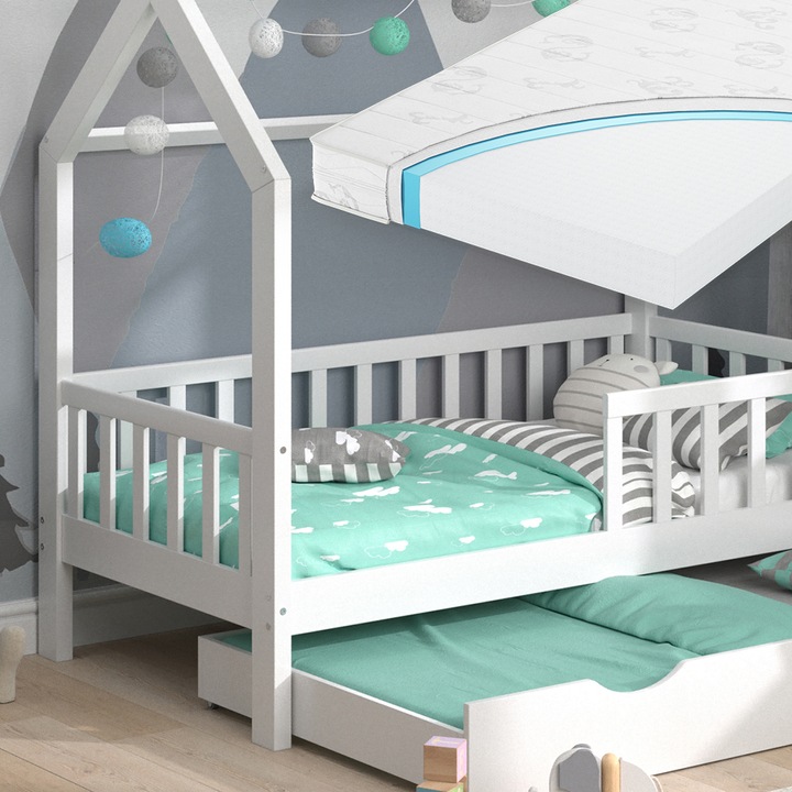 Produktbild VitaliSpa Hausbett Wiki (80 x 160 cm)