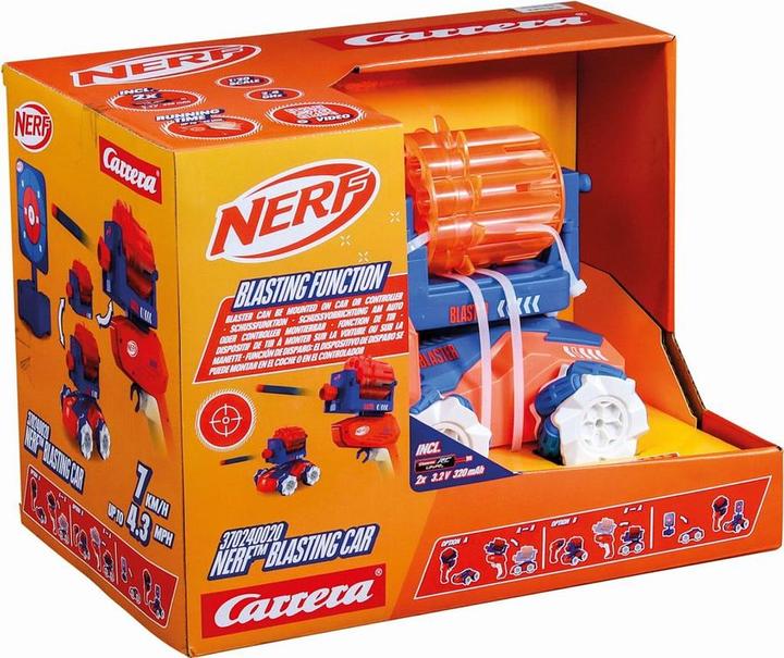 Actual product image Carrera Nerf Blasting Car