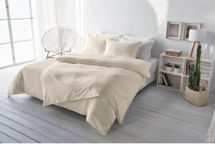 Image du produit Living Home Uni Satin II (Taie d'oreiller, 65 x 65 cm)