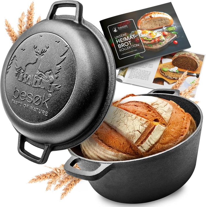 Produktbild Besok Gusseisen-Brotbacktopf