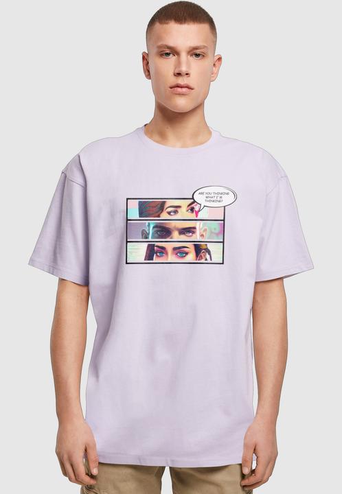 Produktbild Merchcode Thinking Comic Heavy Oversized Tee - 116359 (XS)