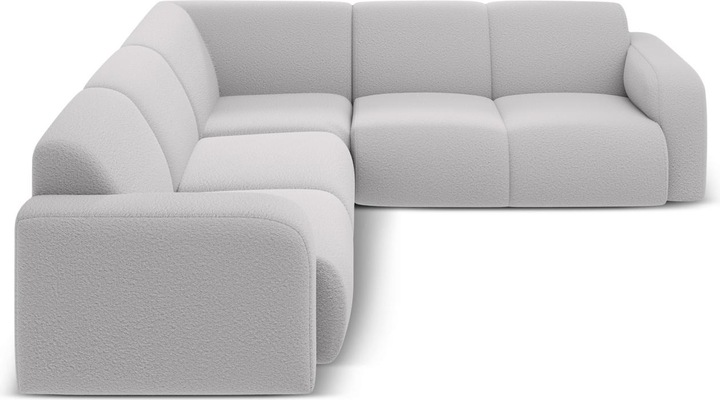 Actual product image Micadoni Symmetrical Corner Sofa, "Molino", 5 Seats, 252x252x75 Made in Europe (Corner sofa)