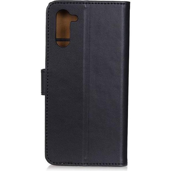Thumbnail - MU Classic Classic II Leder Bookcover Series (Realme 6 Pro), Smartphone Hülle, Schwarz