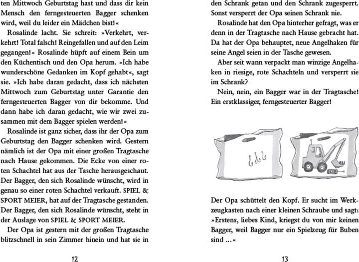 Produktbild Rosalinde hat Gedanken im Kopf (Deutsch, Christine Nöstlinger, 2016)