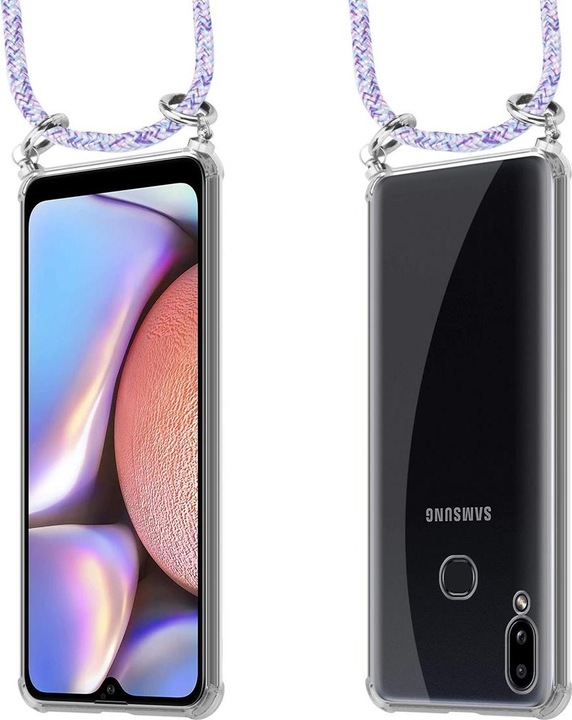 Produktbild Cadorabo TPU Handy Kette SILBER Cover