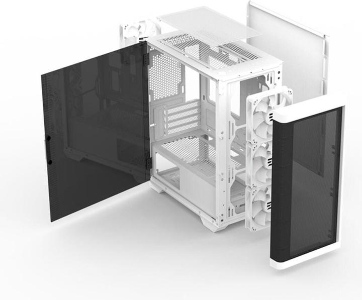 Produktbild Zalman M4 White (mATX, Mini-ITX)