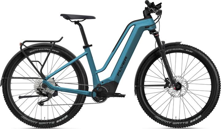 Actual product image Flyer E-bike Goroc2 2.10 Panasonic GX Ultimate Pro FIT 95Nm/750Wh/36V 29 inch Coast Blue Gloss L Co