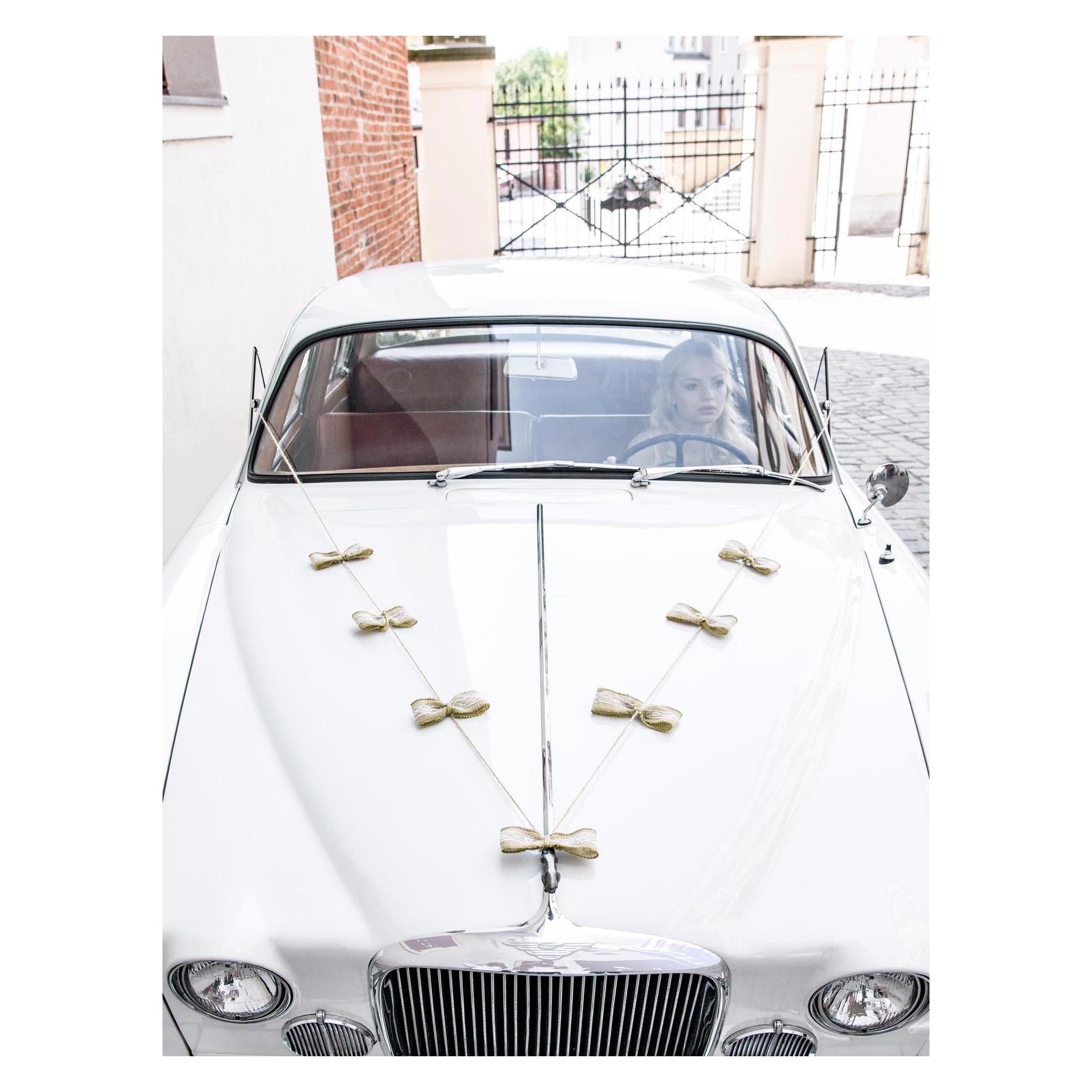 Nastro Rosso Premium per Decorazione di Auto per Matrimonio - 18, 24, e 30 Pollici Fiocco per Auto - Cina Archi per auto da sposa e nastri decorativi per auto prezzo