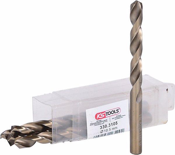 Image du produit KS Tools Forets hélicoïdaux HSS-G CO 5 (11.3 millimètres)