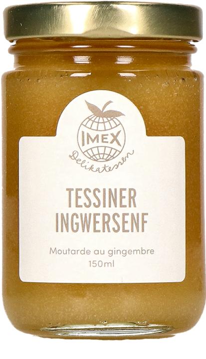 Imex Delikatessen Moutarde au gingembre du Tessin (150 g)