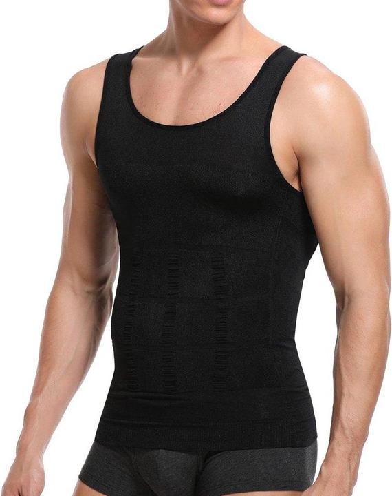 JTI Maillot de compression sans manches homme - Noir, XXL (XXL)