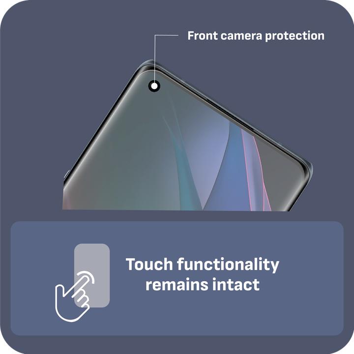 Produktbild Cazy Schutzglass Kompatibel mit Oppo Find X3 Neo Tempered Glass Hülle Kompatibel - 1 Stück (1 Stk., Oppo Find X3 Neo)