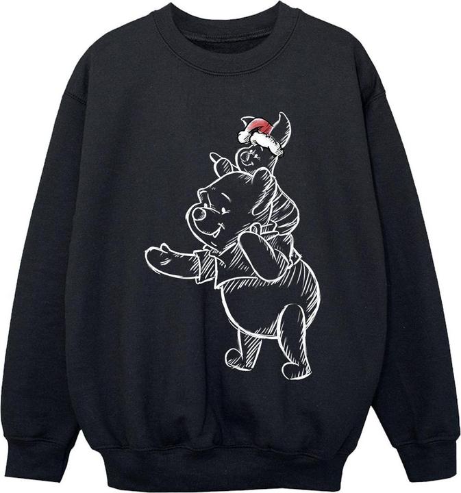 Produktbild Disney Winnie The Pooh Piglet Christmas Sweatshirt Mädchen (140, 146)